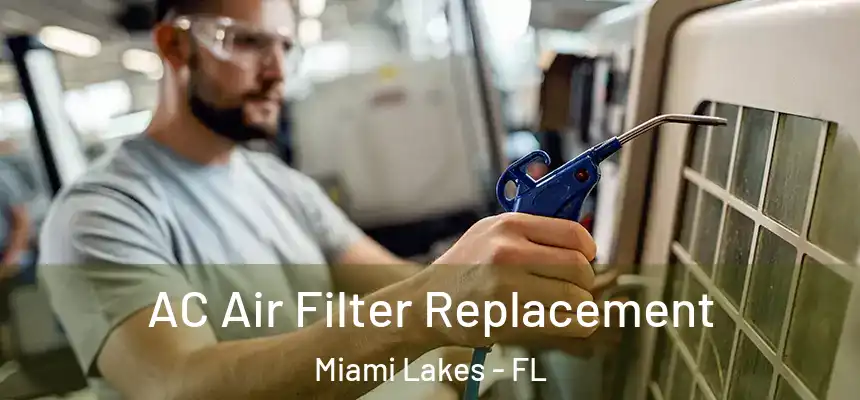 AC Air Filter Replacement Miami Lakes - FL