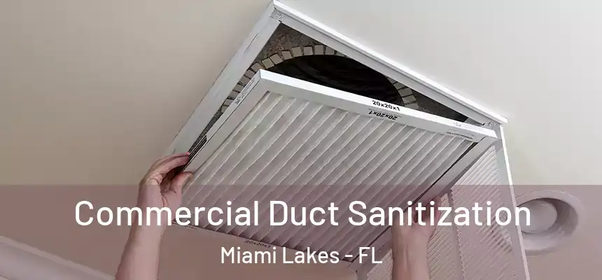 Commercial Duct Sanitization Miami Lakes - FL