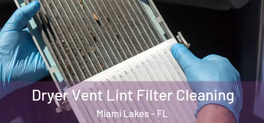 Dryer Vent Lint Filter Cleaning Miami Lakes - FL